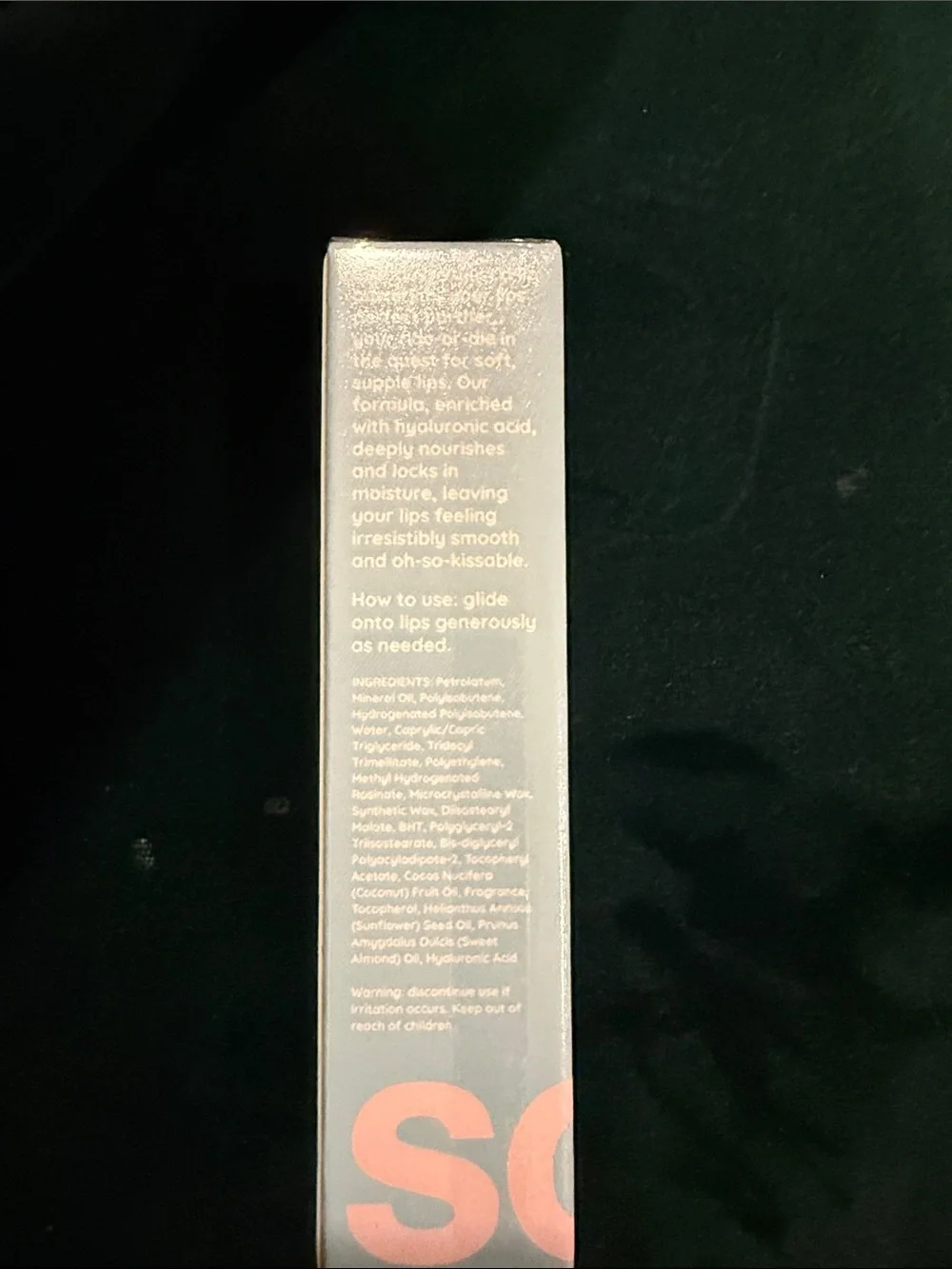 Dew of the Gods Hyaluronic Lip Butter - Coconut Cloud (Pink)
